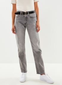 Vaqueros de corte holgado 501® Crop mujer gris