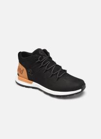 Botines con cordones Sprint Trekker Mid hombre negro