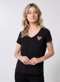 Tee-shirts manches courtes T-shirt - Pcnew Billy Tee femme noir