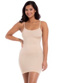 Lingerie sport Sous robe - Seamless Bodydress femme beige