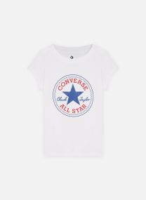 Tee-shirts manches courtes T-shirt - Chuck Patch Tee fille blanc