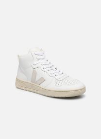 Zapatillas altas V-15 Leather W mujer blanco