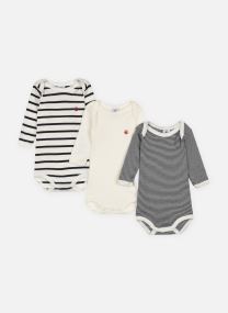 Lots de bodies Lot de 3 Bodies Us Manches Longues - Bébé blanc