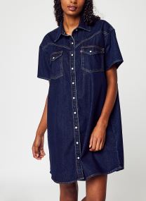 Robes Chemise Robe chemimse - ELOWEN WESTERN DRESS femme bleu