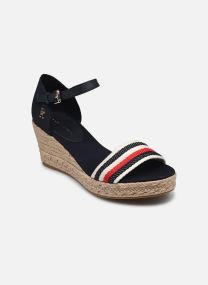 Alpargatas compensadas y plataformas MID WEDGE CORPORATE mujer azul