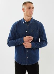 Chemises Chemise - LEE BUTTON DOWN homme bleu
