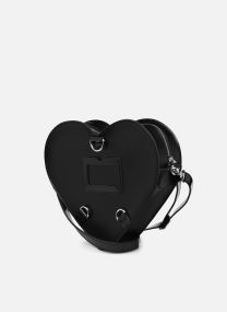 Mochilas Hearts Leather Heart Backpack mujer negro