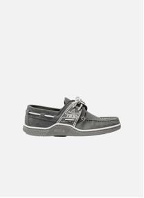 Chaussures bateaux Chaussures bateau GLOBEK BITUME + GALET gris