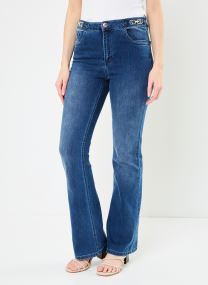 Jeans acampanados PEFANCY mujer azul