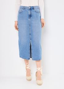 Faldas largas JUPE-DENIM mujer azul