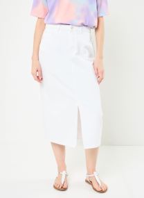Faldas largas JUPE-DENIM mujer blanco