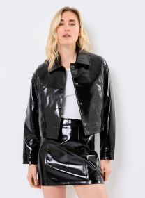 Chaquetas de cuero Poudre mujer negro