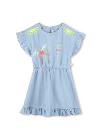 Vestidos U21024 niña azul