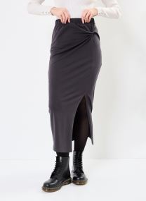 Jupes mi-longues Jupe midi - NMCAMILLA HW KNOT SKIRT JRS NOOS femme noir
