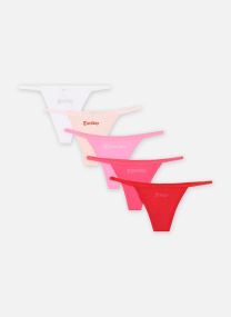 Bermudas Mon-Fri X5 PAack mujer blanco
