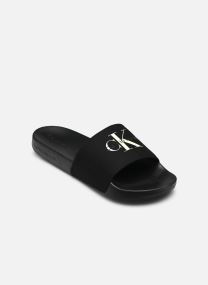 Tongs Mules - SLIDE MONOLOGO CV homme noir